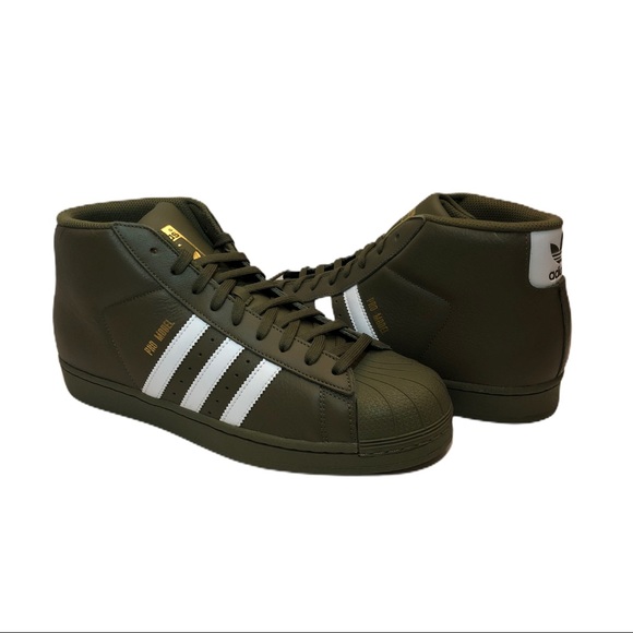 adidas Other - Adidas ProModel AC7067 High-Top Shell Toe Sneakers